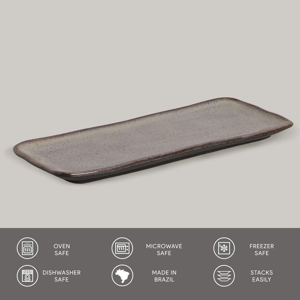 Rectangular Platter Medium Set of 4