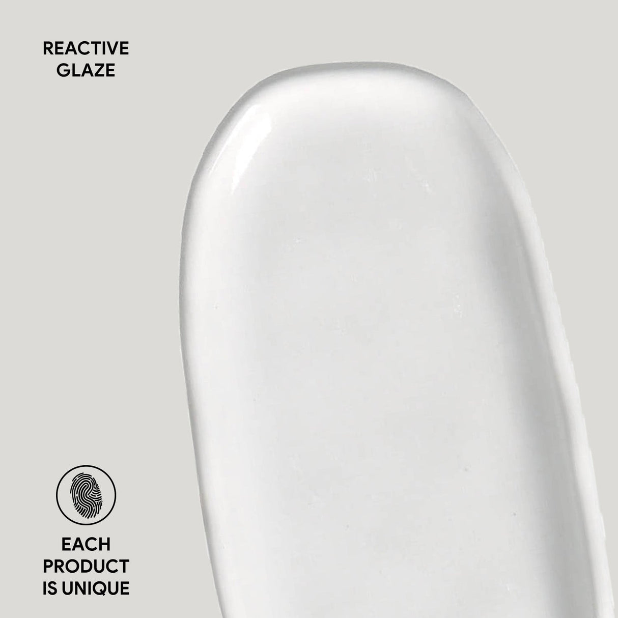 Shallow Organic Oval Platter Small Set of 4