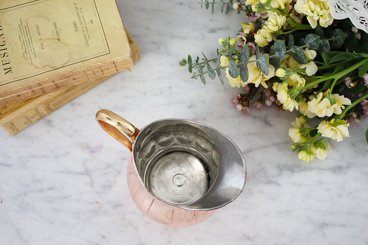 Copper Small Pitcher | Vintage French Inspired - Sumiye Co