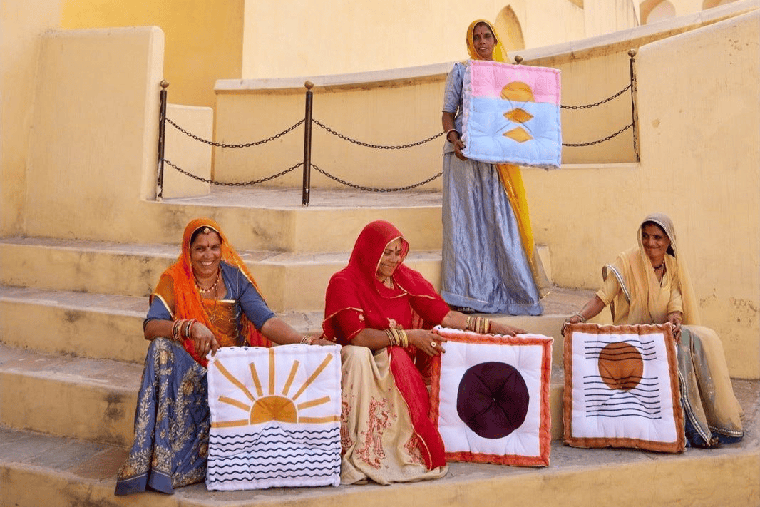 Bauhaus Floor Cushion - Sumiye Co