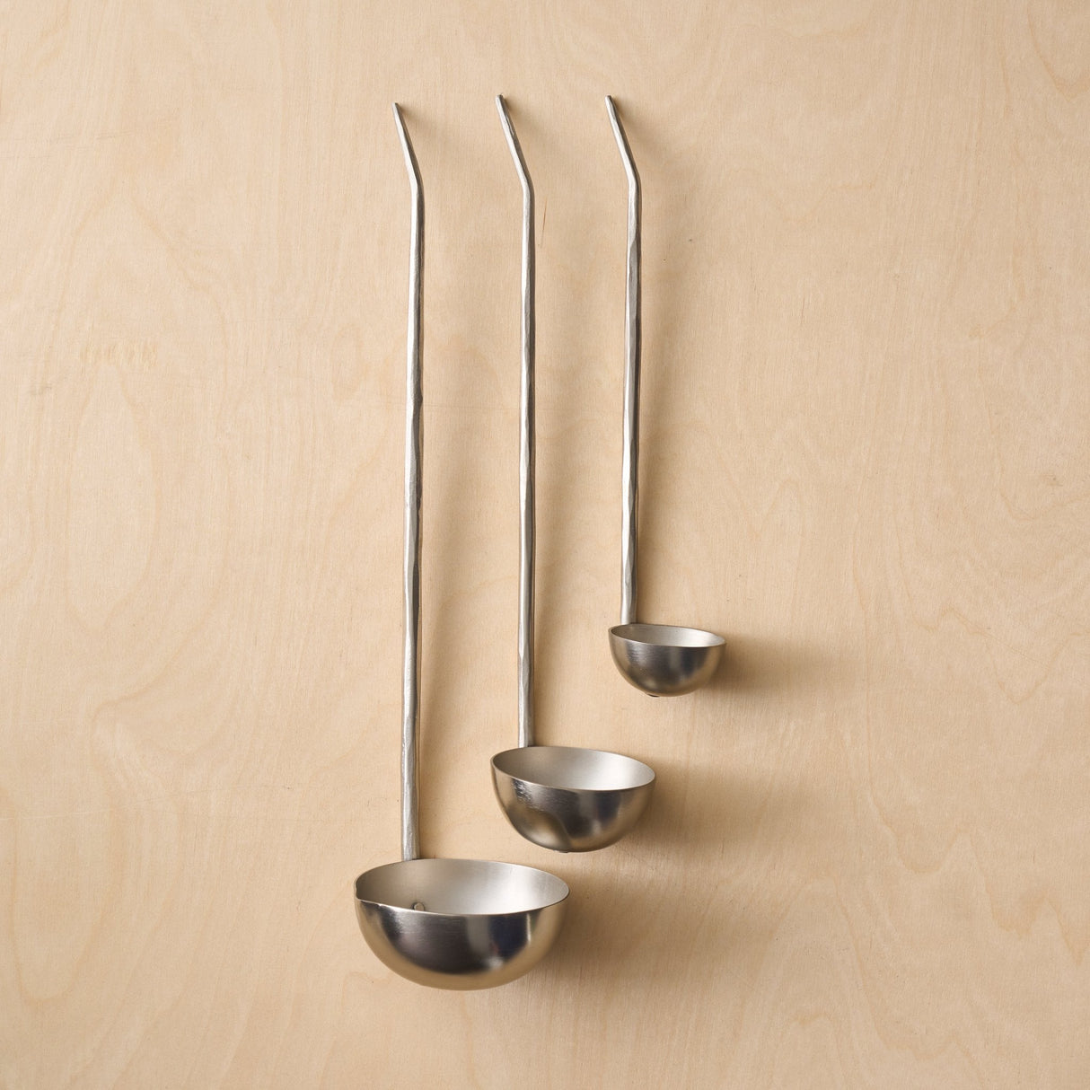 Forge Pewter Ladles Assorted - Set of 3 - Sumiye Co