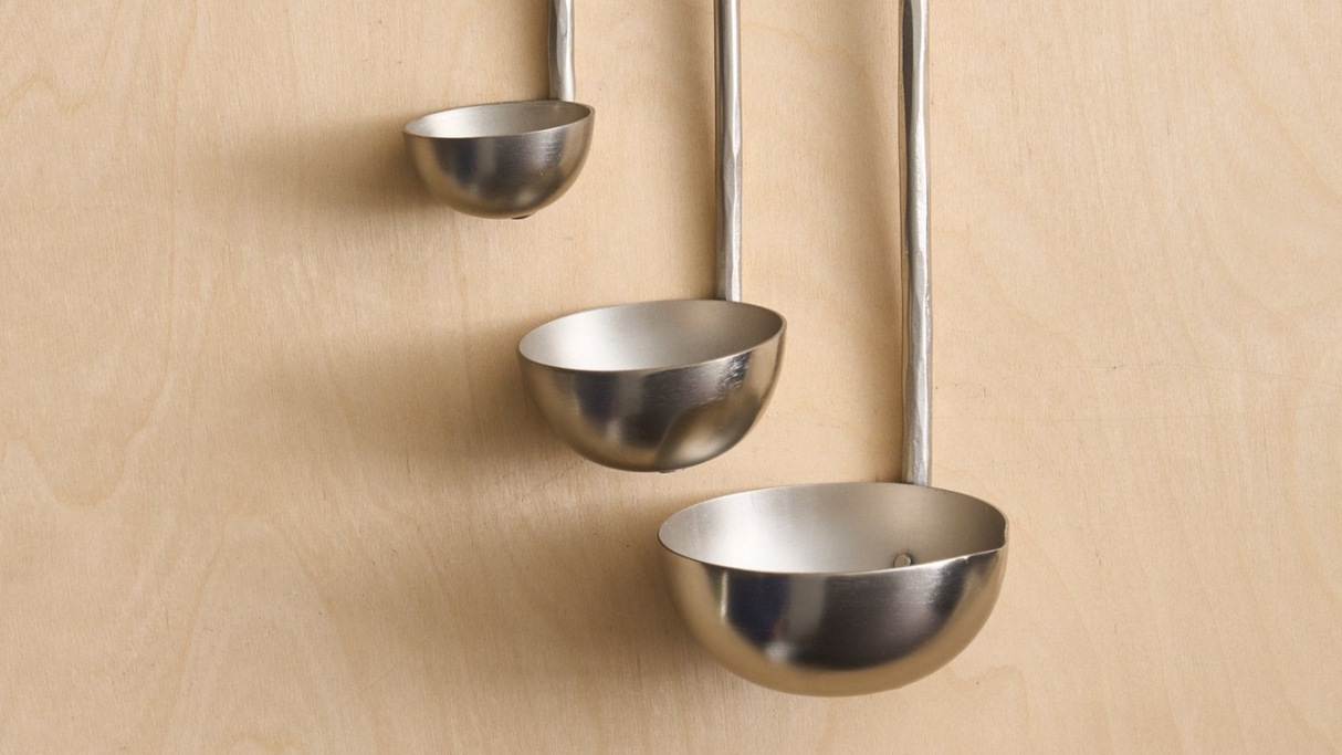 Forge Pewter Ladles Assorted - Set of 3 - Sumiye Co