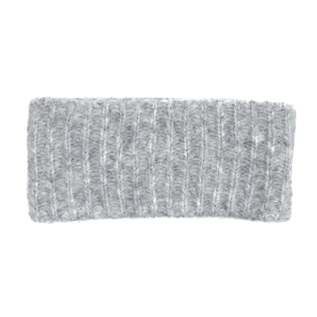 Gray Ribbed Alpaca Ear Warmer Headband by SLATE + SALT - Sumiye Co