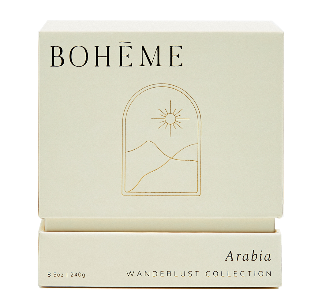 Arabia Scented Candle by Boheme Fragrances