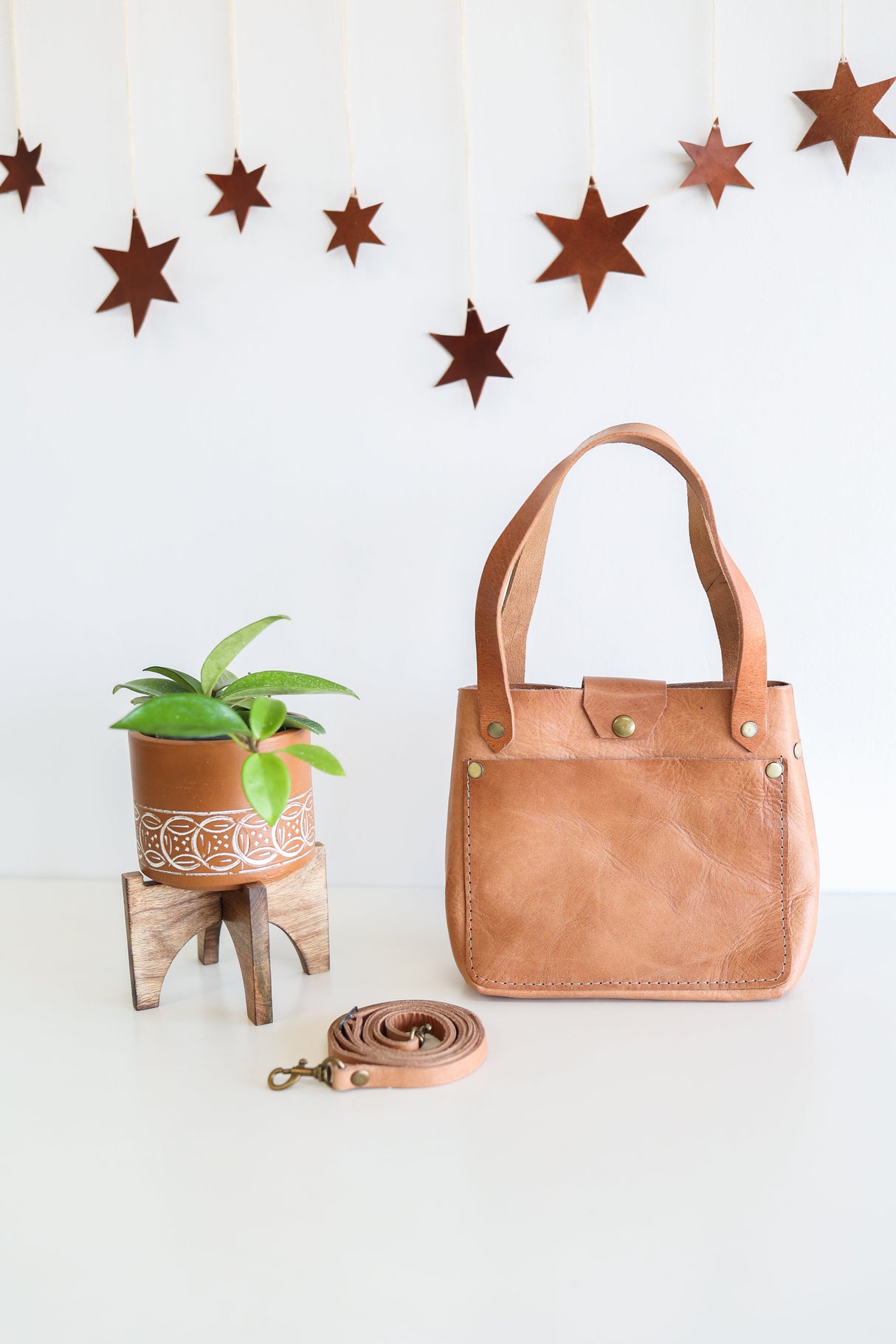 Atlas Mini Crossbody Tote - Sumiye Co