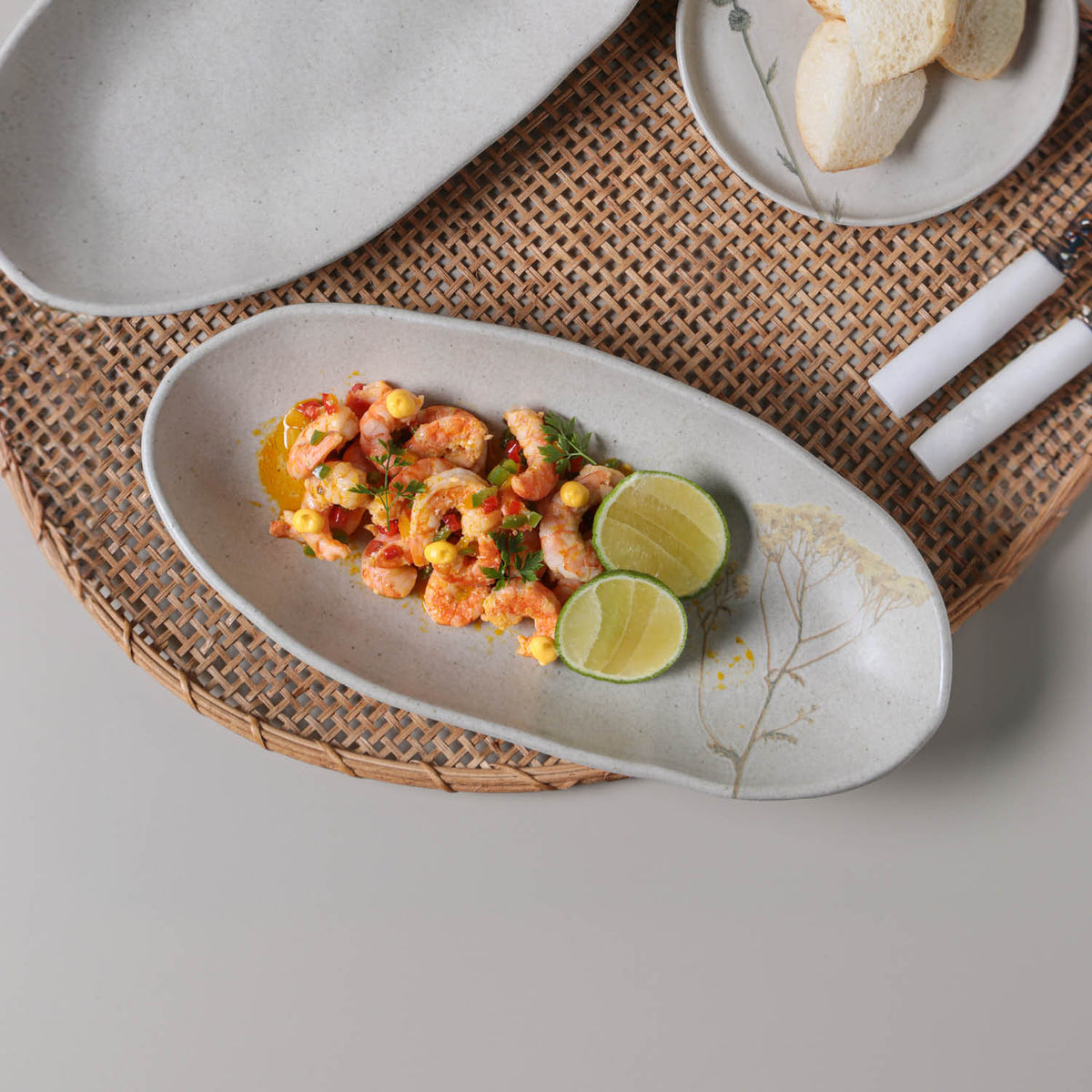 Deep Oval Platter Set of 4