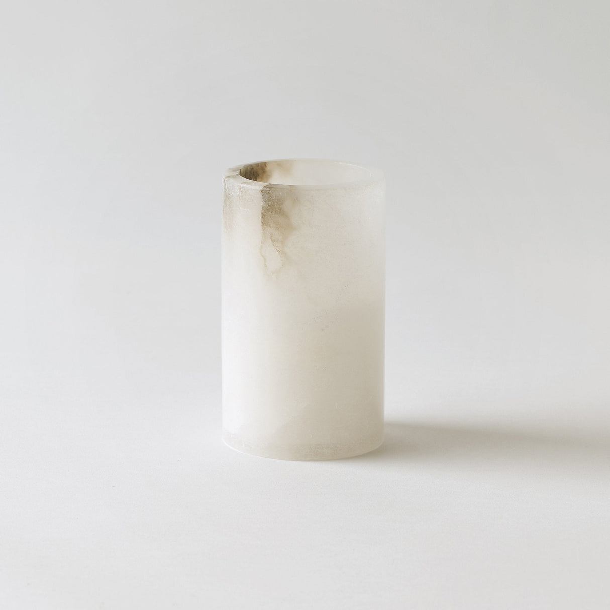 Alabaster Tall Votive - Sumiye Co