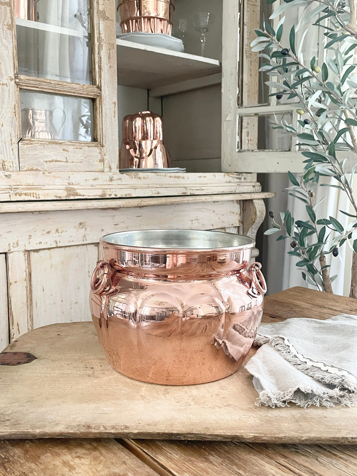 Copper Cauldron Pot | Vintage Inspired - Sumiye Co