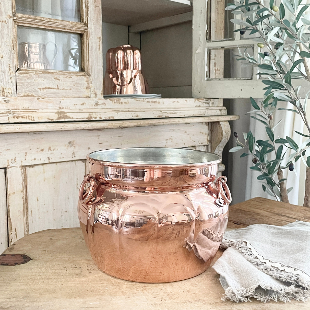 Copper Cauldron Pot | Vintage Inspired - Sumiye Co
