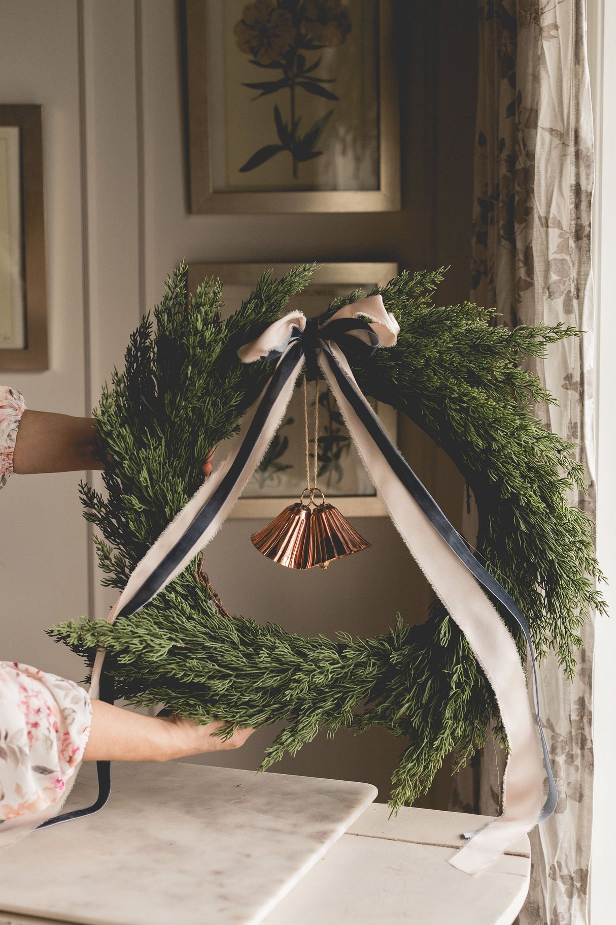 Copper Bell Ornaments (Set of 4) - Sumiye Co