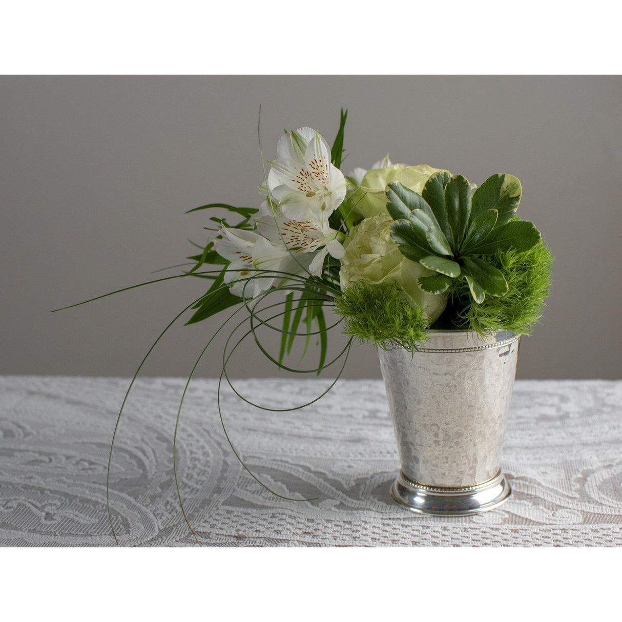Hammered Silver Julep Cup - Sumiye Co