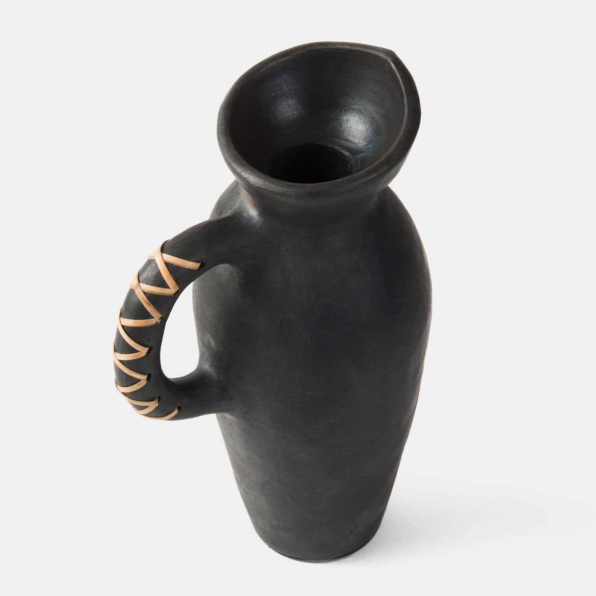 Longpi Black Clay Vase - Sumiye Co