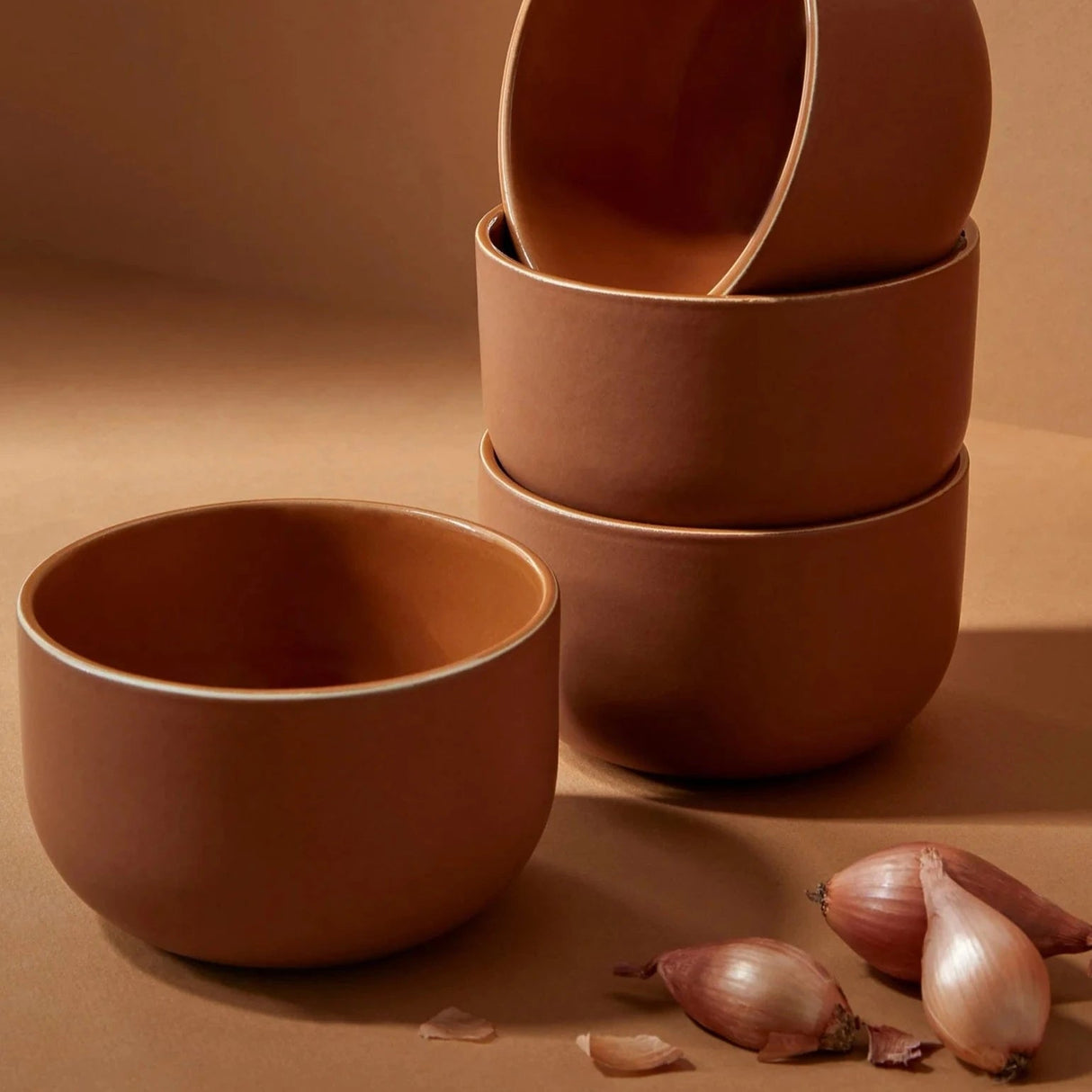 S/4 Tunisian Bowl - Terracotta - Sumiye Co