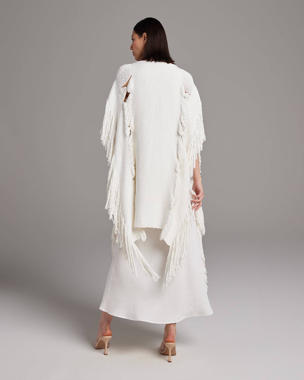 Lace Fringe Manta - Sumiye Co