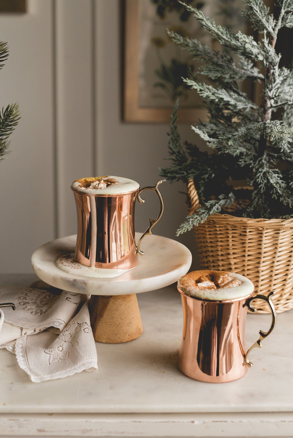 Copper Cocktail Mugs (Set of 4) | Vintage Inspired - Sumiye Co