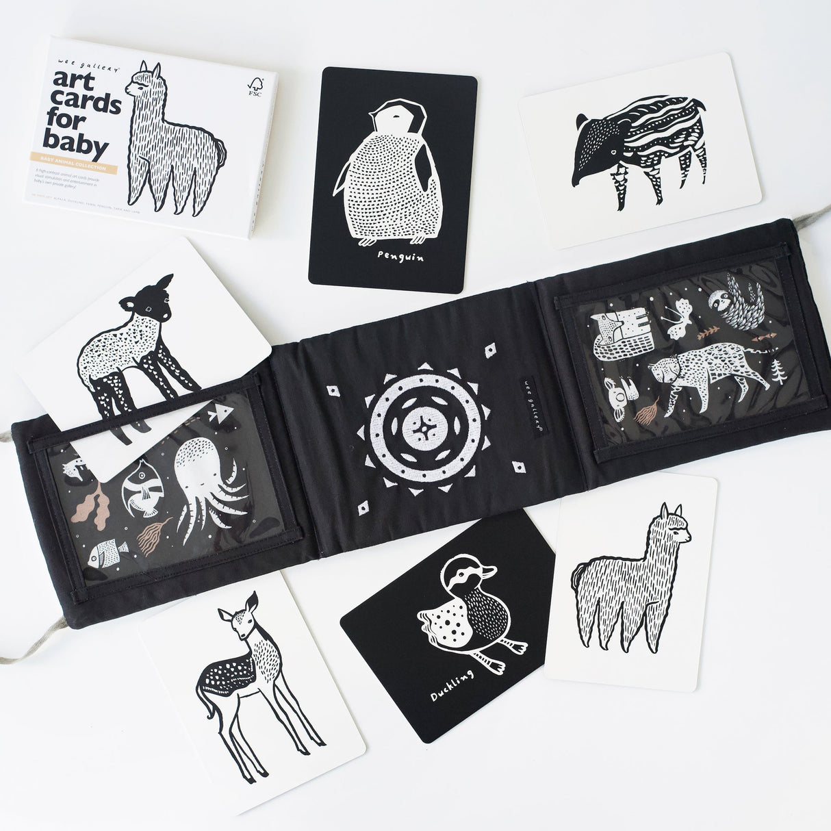 Baby Tummy Time Gallery Gift Set - Sumiye Co