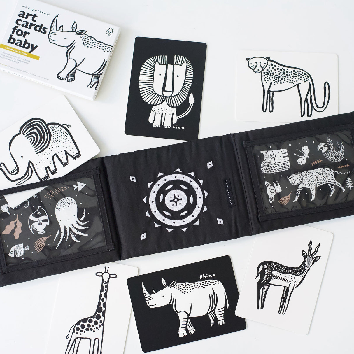 Baby Tummy Time Gallery Gift Set - Sumiye Co