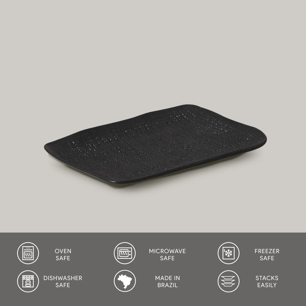 Rectangular Platter Juta Set of 4