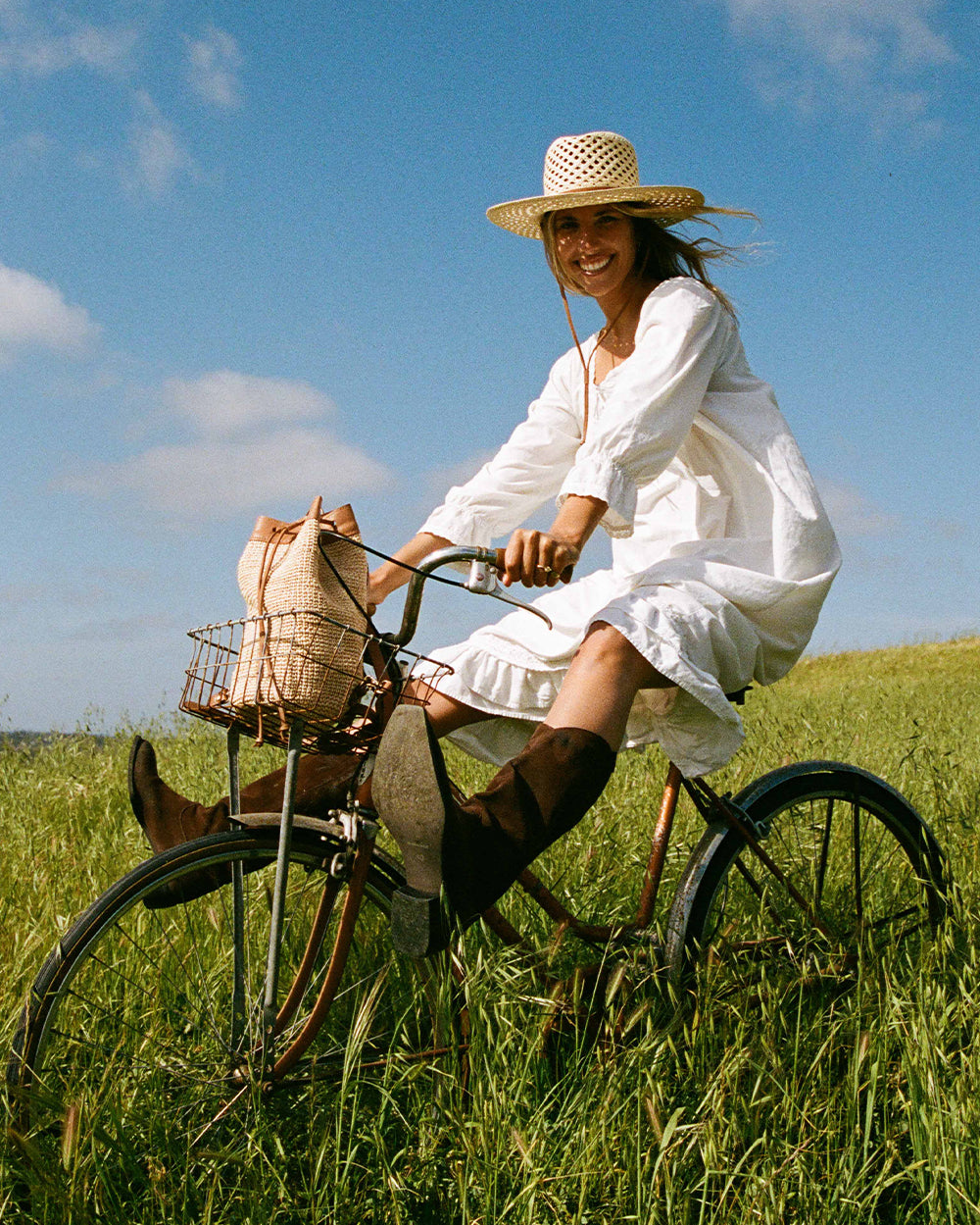 La Ranchera Cut-Out Straw Hat