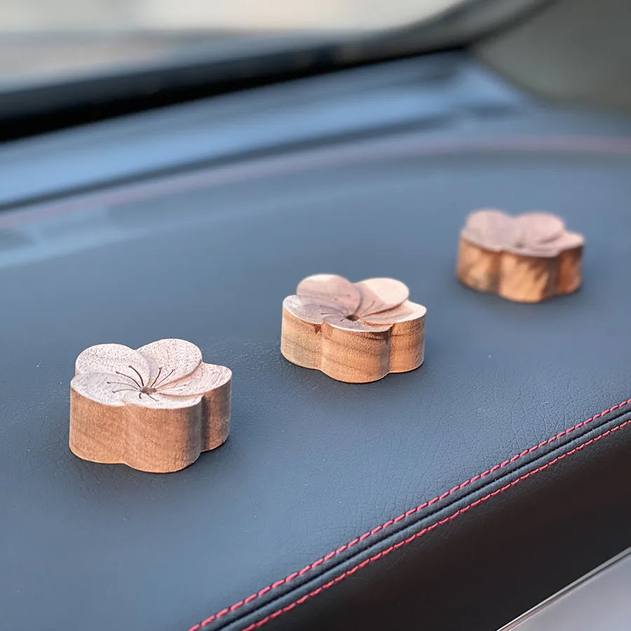 Wooden Essential Oil Diffuser for Car | Incense Holder-7