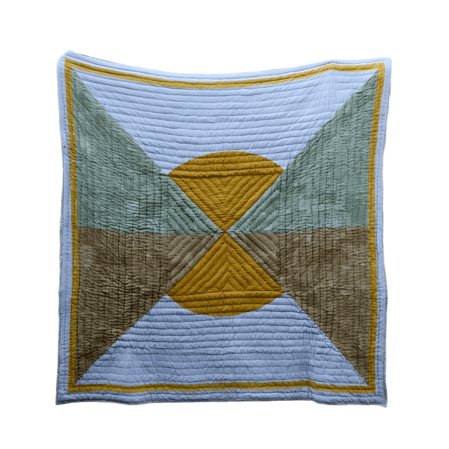 Prairie Quilt (Reversible ) | Artisanal Handmade Bedding Sets - Sumiye Co