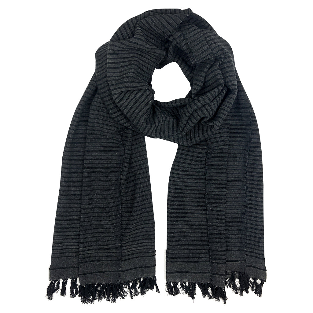Ethiopian Stripe Wrap Scarf by SLATE + SALT - Sumiye Co