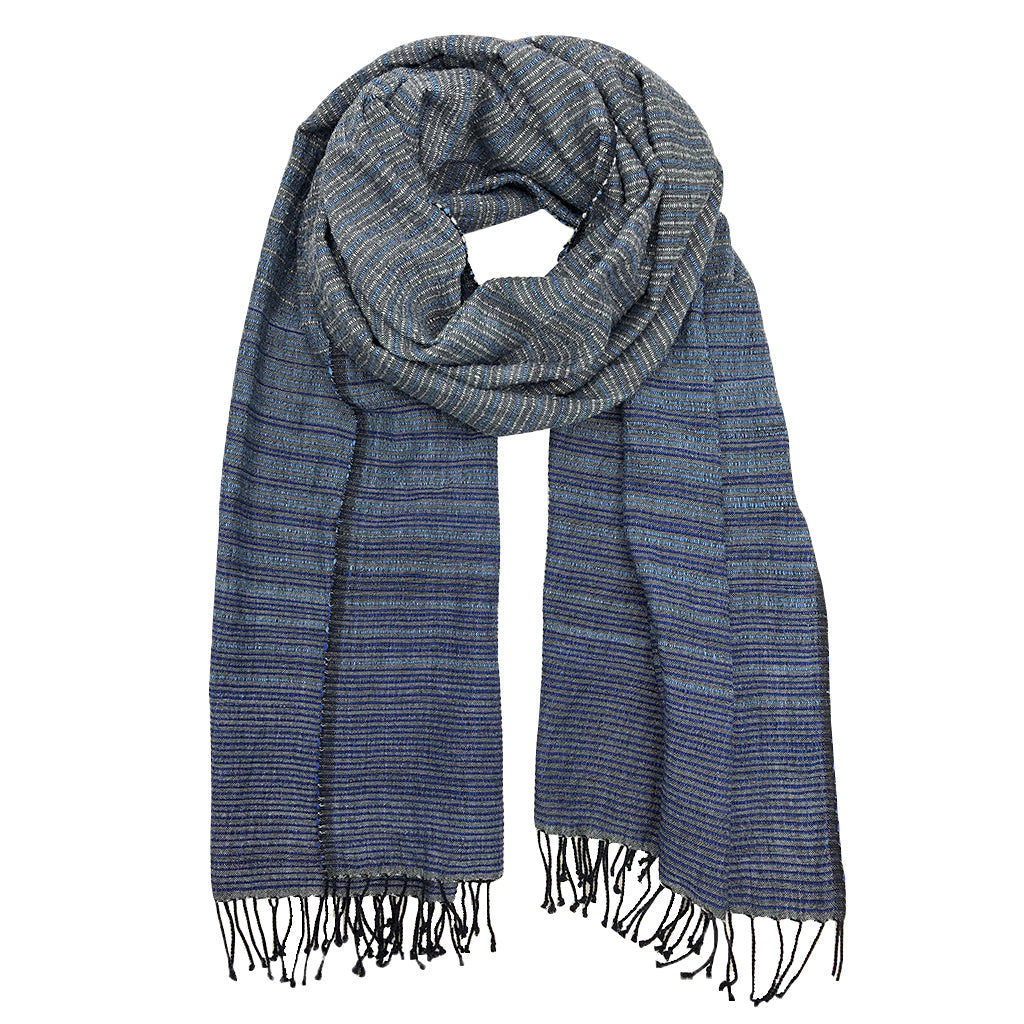 Ethiopia Handloom Wrap Scarf by SLATE + SALT - Sumiye Co