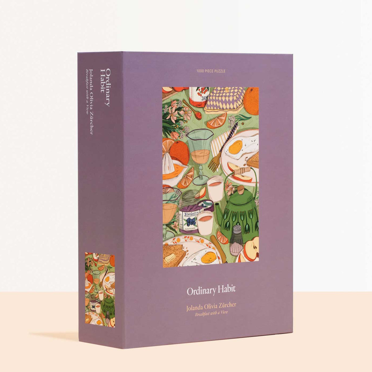 Breakfast with a View 1000 Piece Puzzle | Artist Jolanda Olivia Zürcher - Sumiye Co