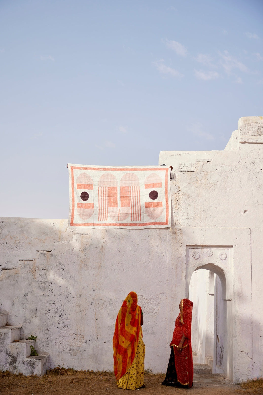 Bauhaus Kantha Throw - Sumiye Co