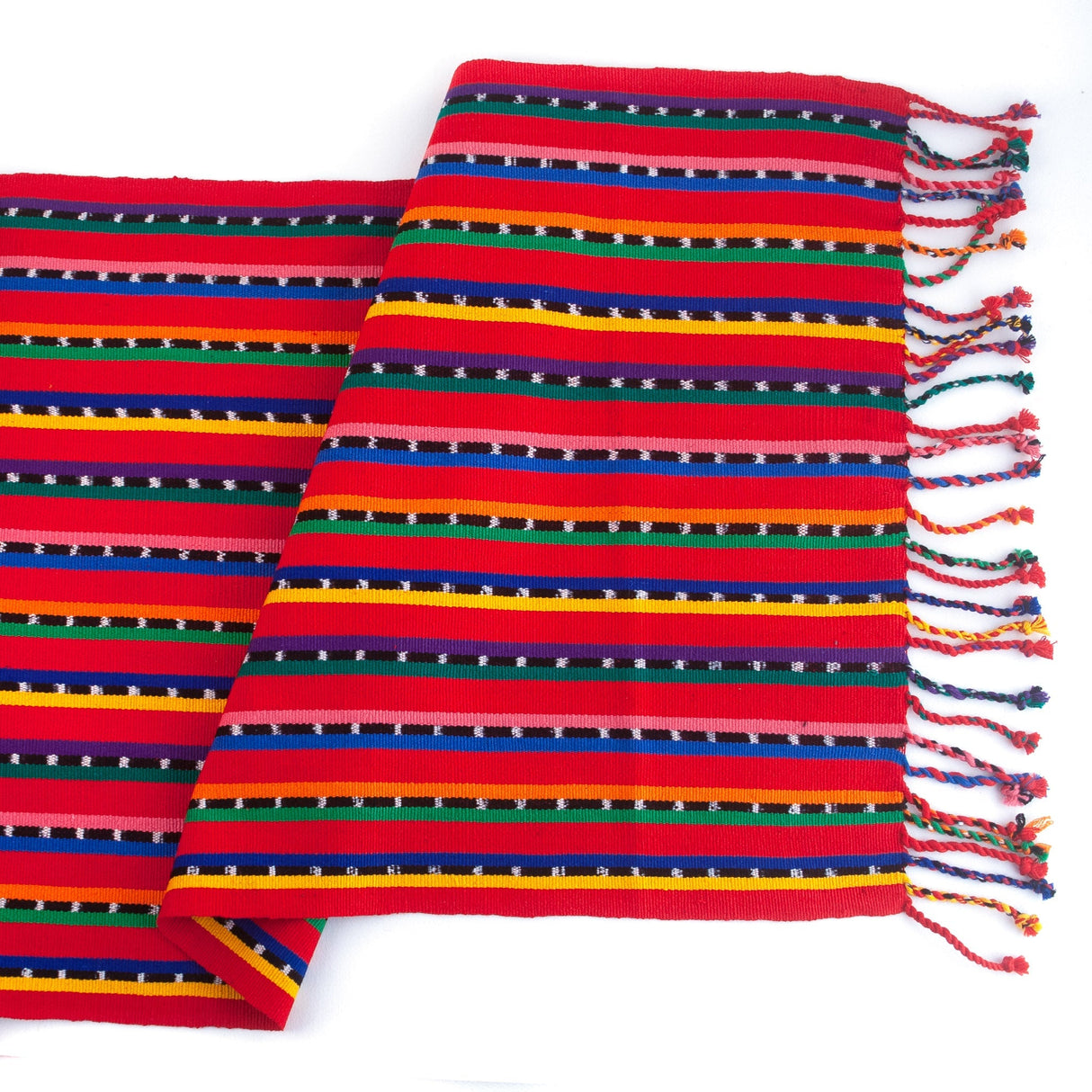 Red Sololá Table Runner - Sumiye Co