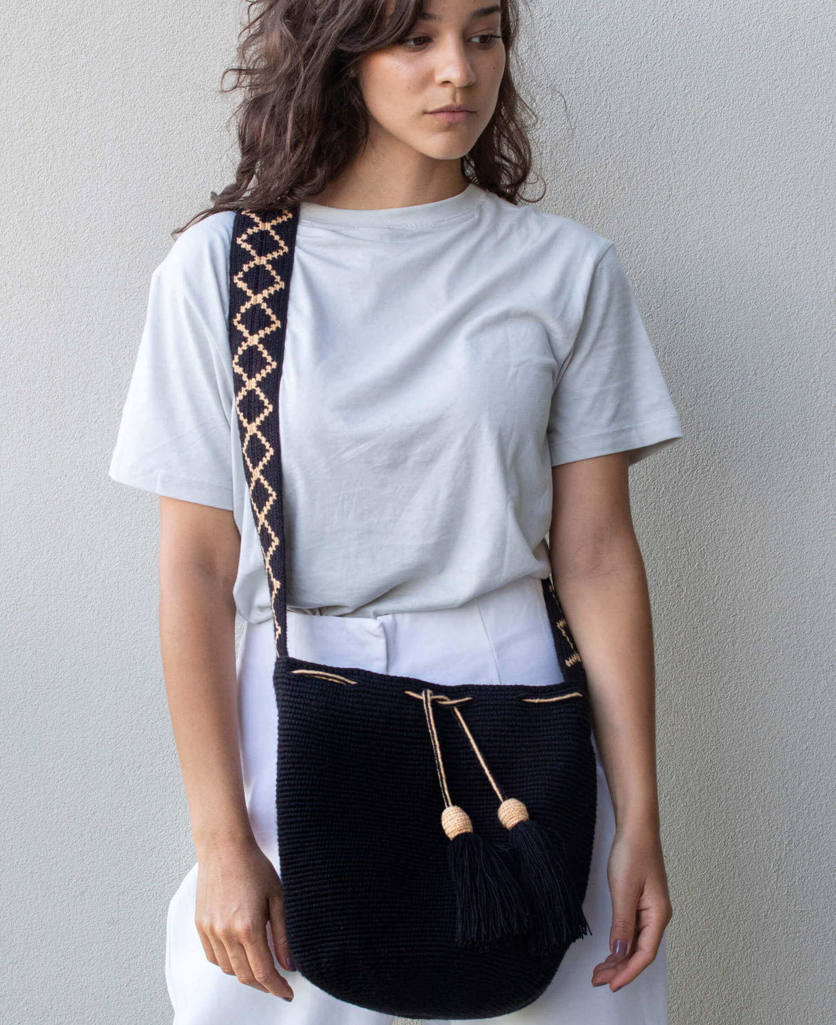 Noche Wayúu Mochila | Bucket Bag