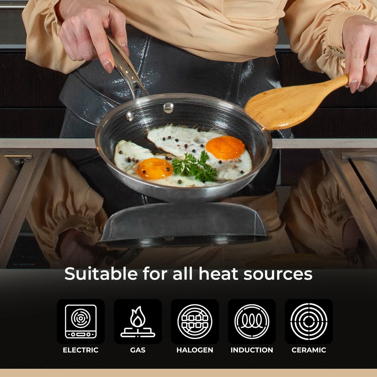 BE | LIVING CIRCLAD Series Frying Pans