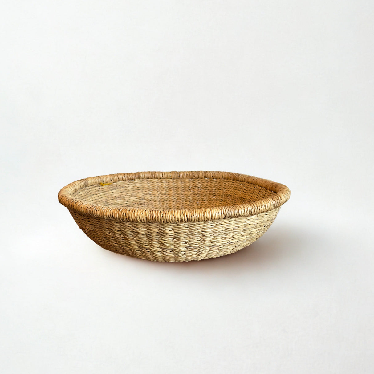 Handwoven Large Large Tray Basket - Natural - Sumiye Co