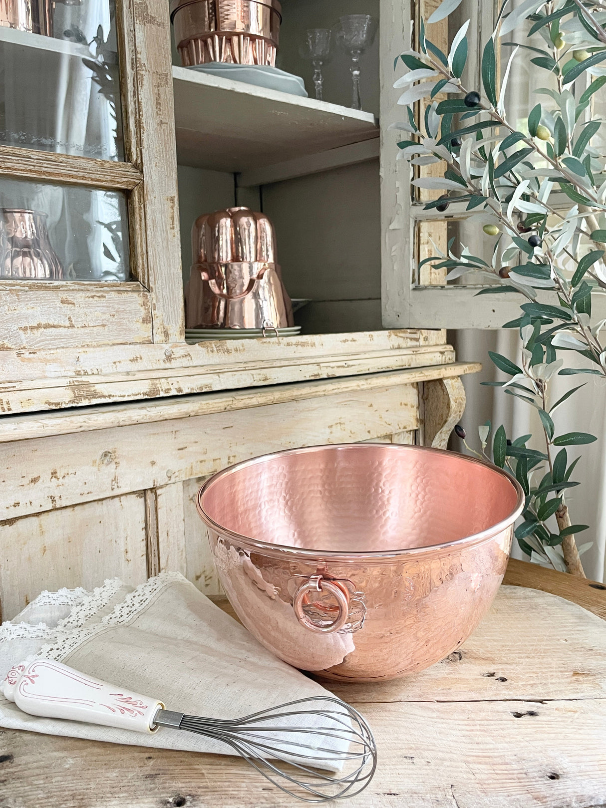 Copper Mixing Bowl | Vintage Inspired - Sumiye Co