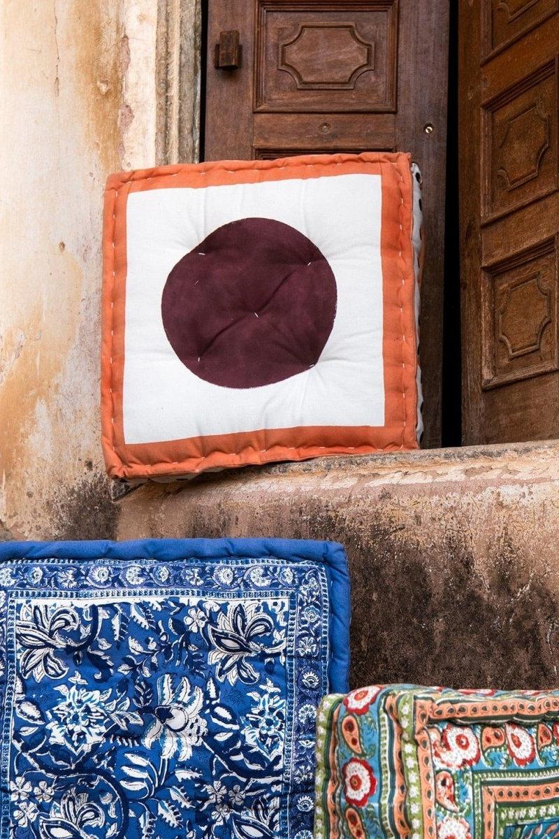 Bauhaus Floor Cushion (Reverse) - Sumiye Co