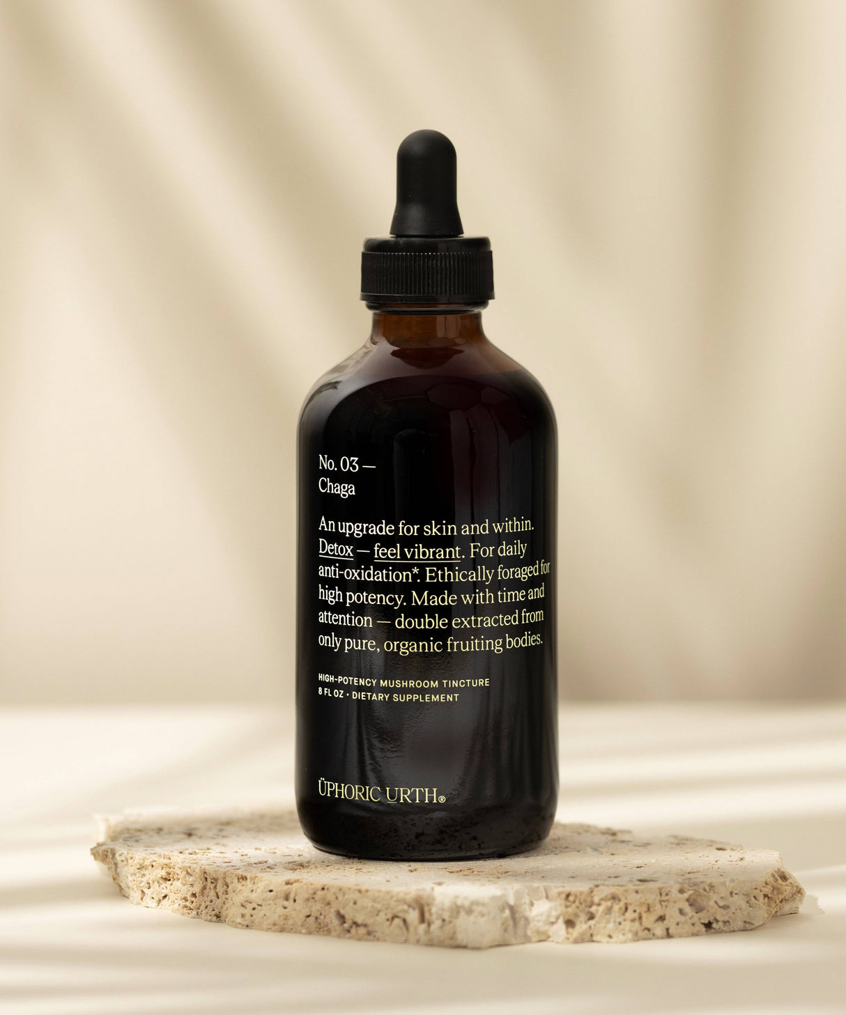 No. 03 — Chaga Tincture | Anti-Aging, Healthy Hair, Skin, Nails - Sumiye Co