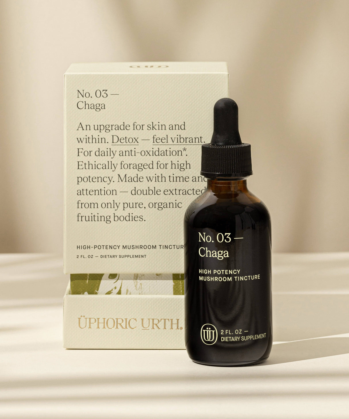 No. 03 — Chaga Tincture | Anti-Aging, Healthy Hair, Skin, Nails - Sumiye Co