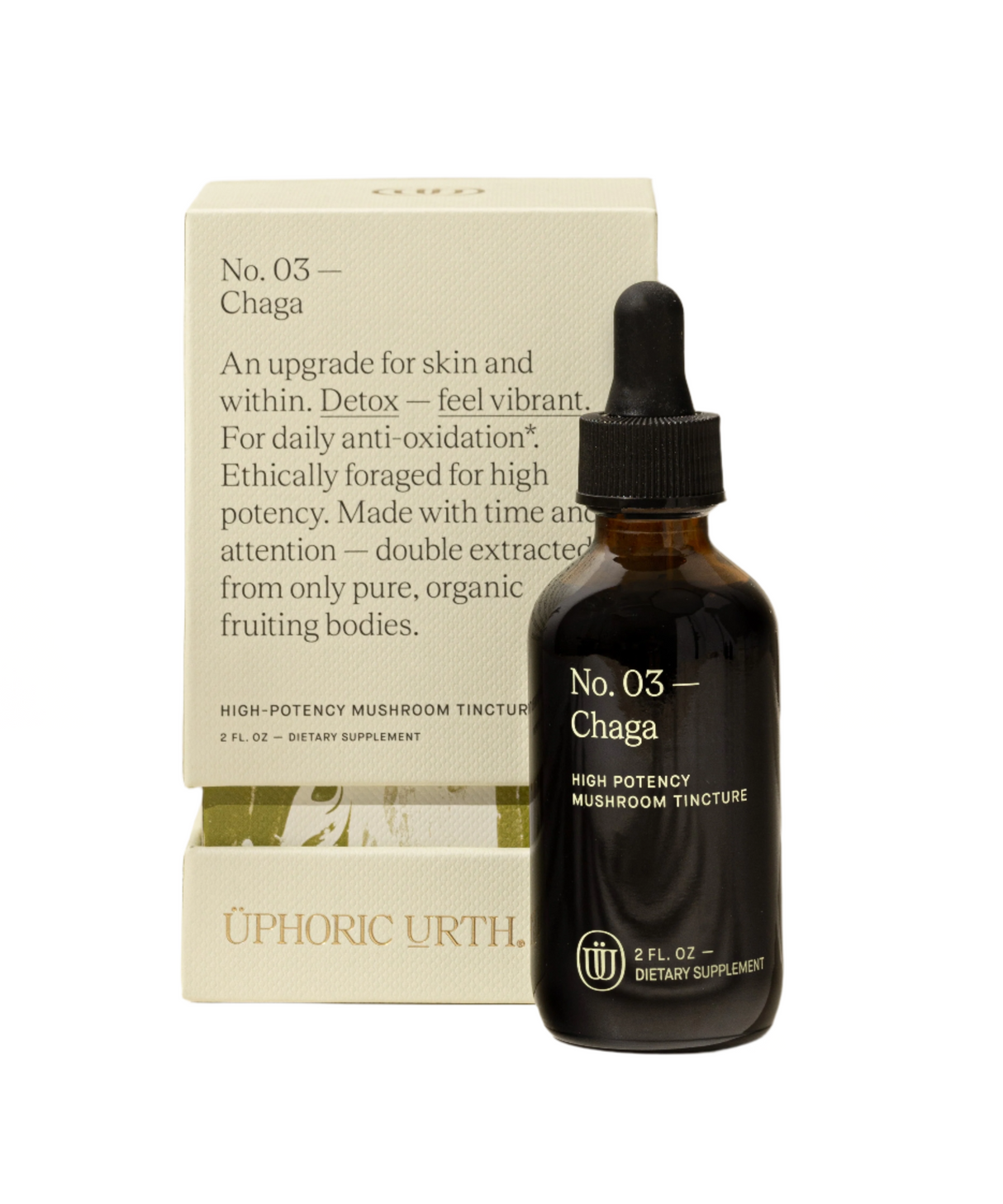 No. 03 — Chaga Tincture | Anti-Aging, Healthy Hair, Skin, Nails - Sumiye Co