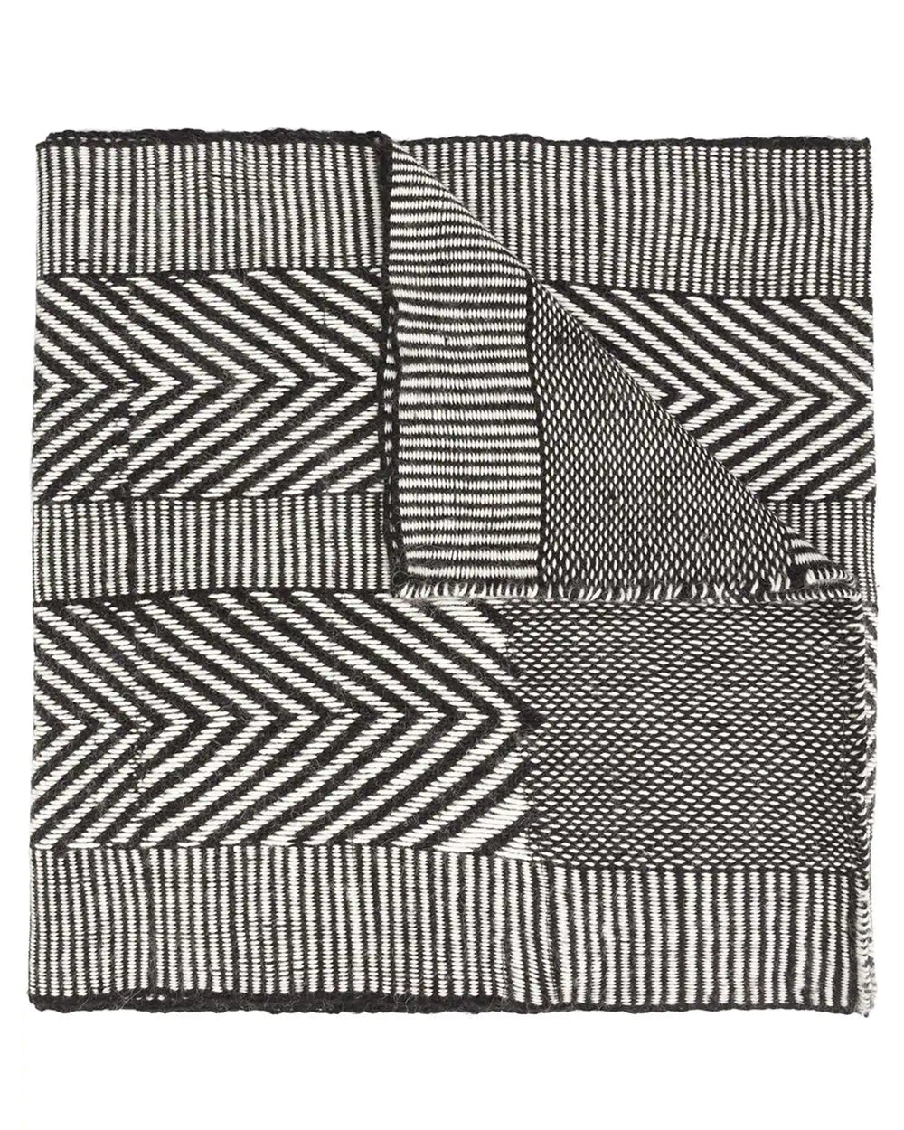 Chevron Shawl in Baby Alpaca - Sumiye Co