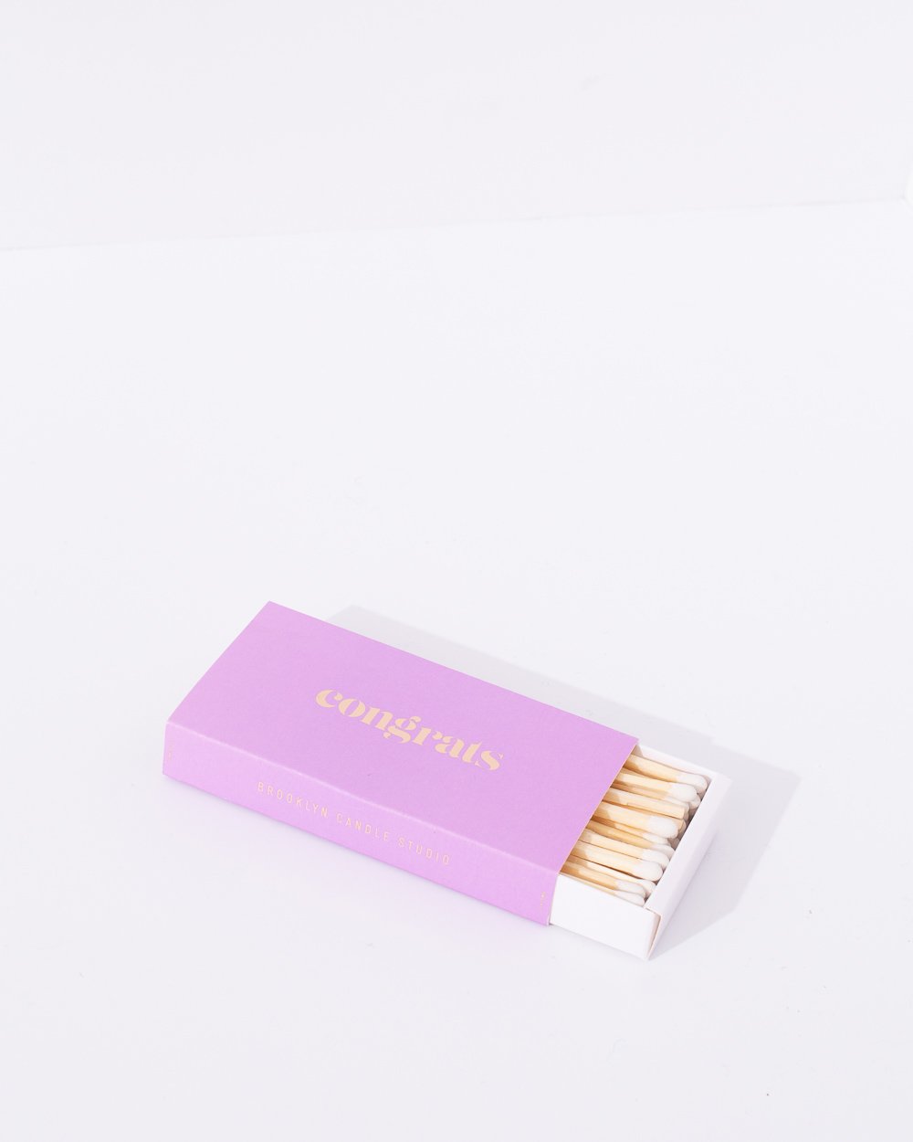 CONGRATS Lilac Long Matchbox