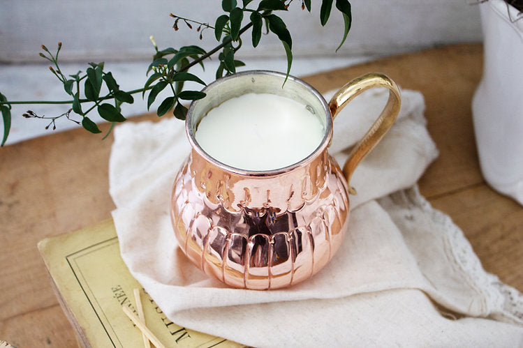 Copper Apple Blossom Candle | Vintage French Inspired - Sumiye Co