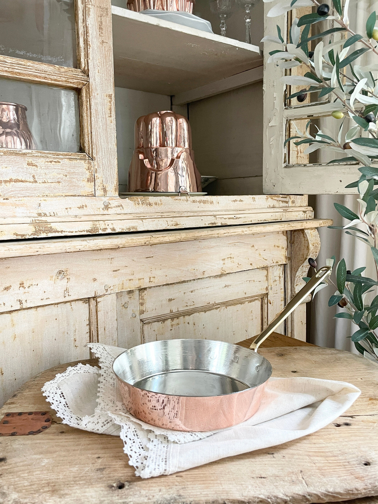 Copper Fry Pan | Vintage Inspired - Sumiye Co