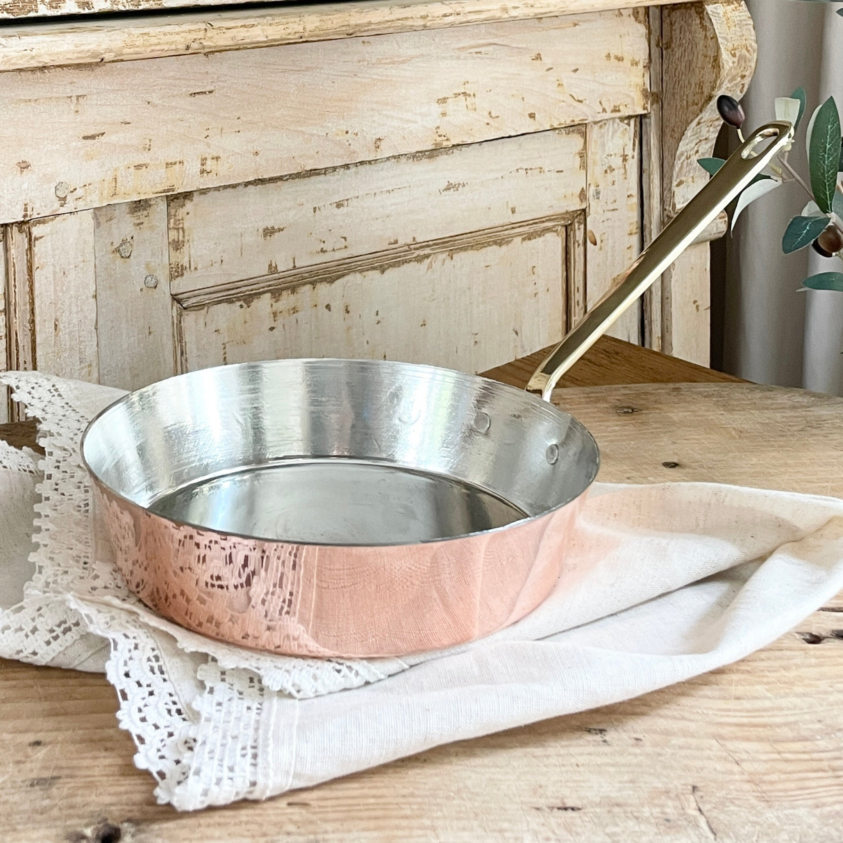 Copper Fry Pan | Vintage Inspired - Sumiye Co