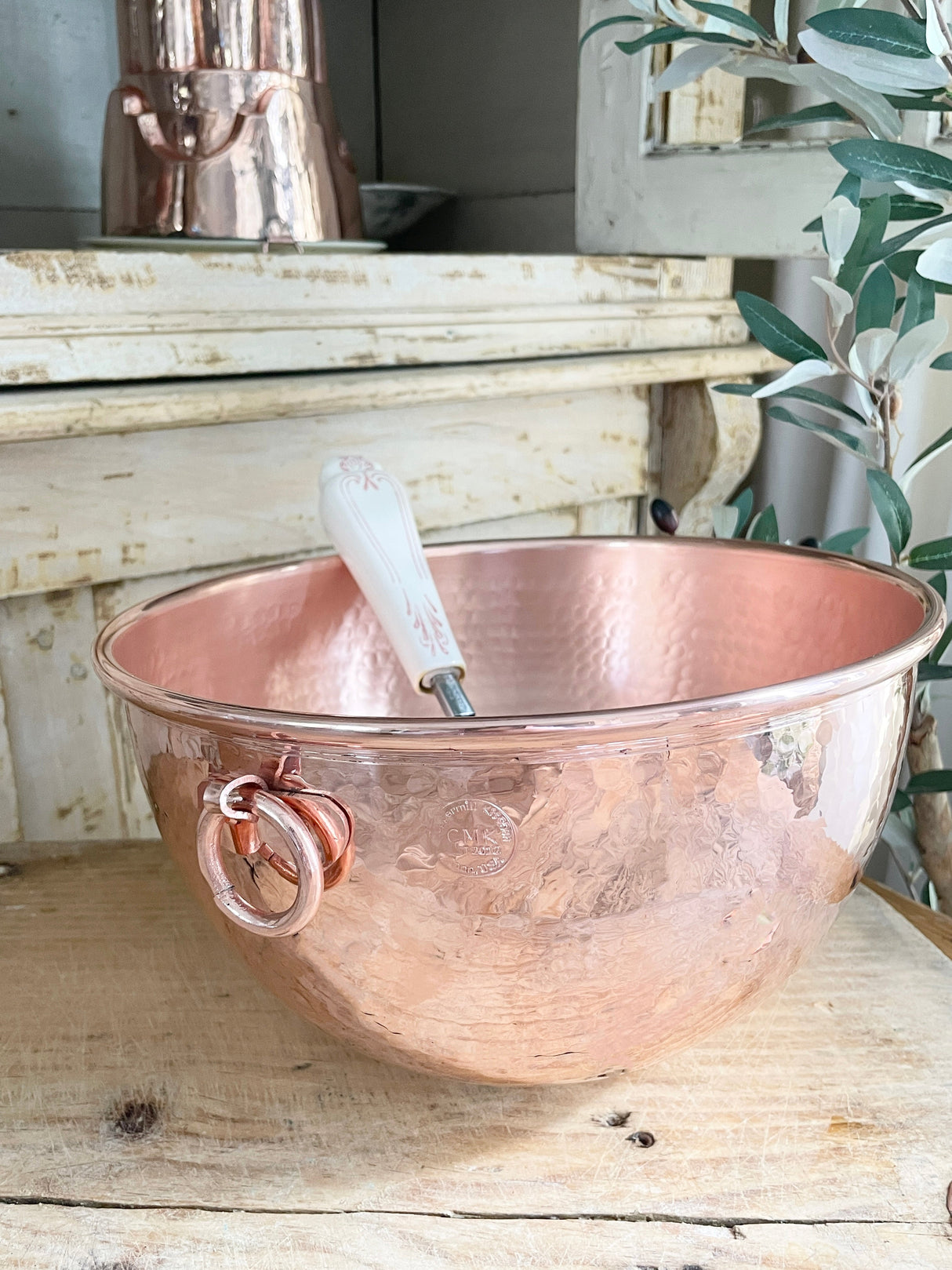 Copper Mixing Bowl | Vintage Inspired - Sumiye Co