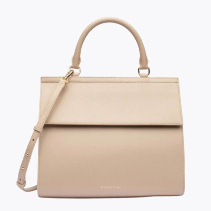 The Large Luncher - Cream | Designer Lunch Bags & Totes - Sumiye Co