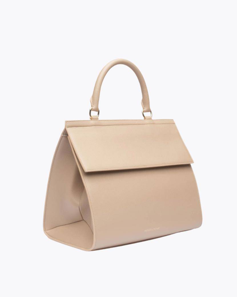 The Large Luncher - Cream | Designer Lunch Bags & Totes - Sumiye Co