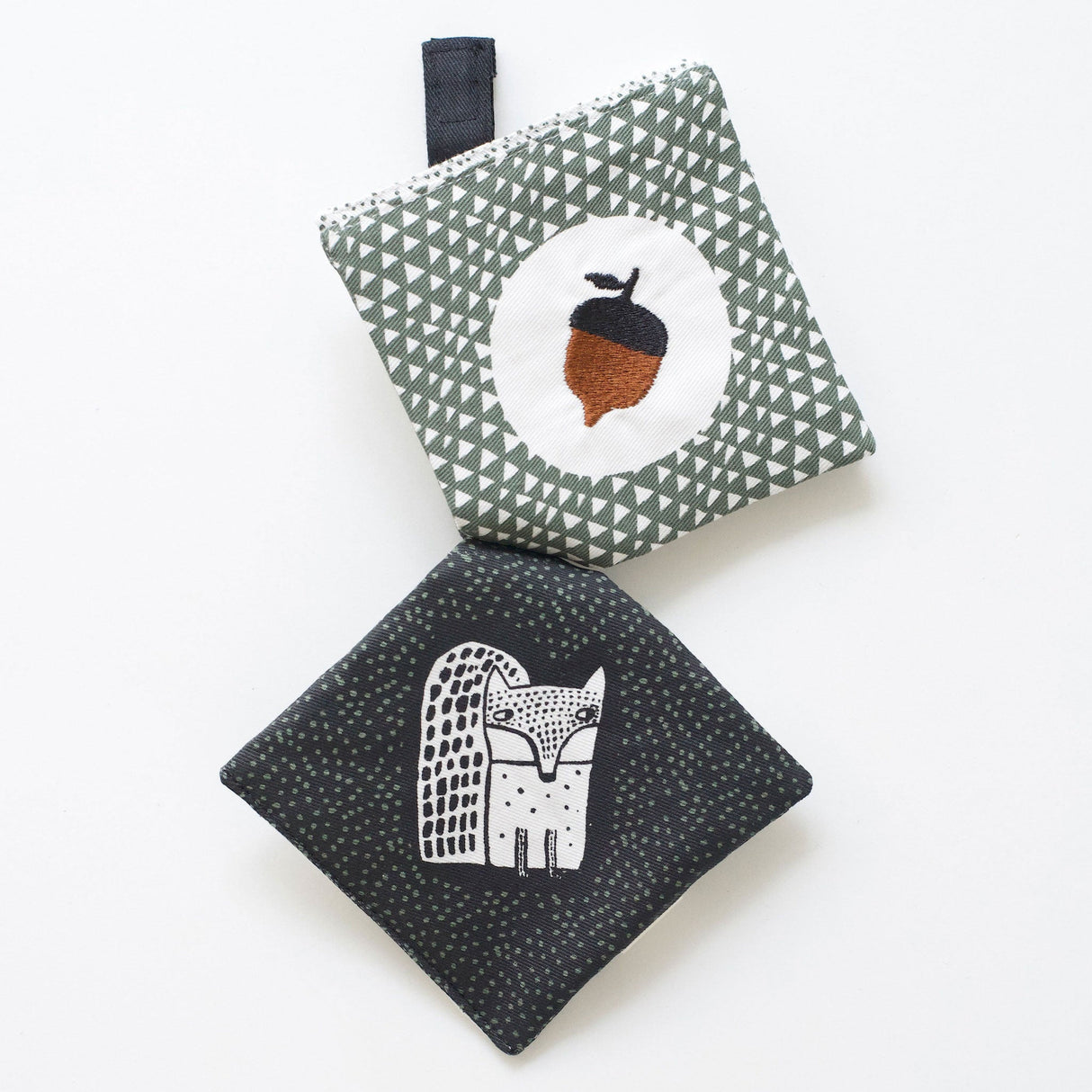 Crinkle Pages Stroller Toy - Woodland Stroller Toys Alaska