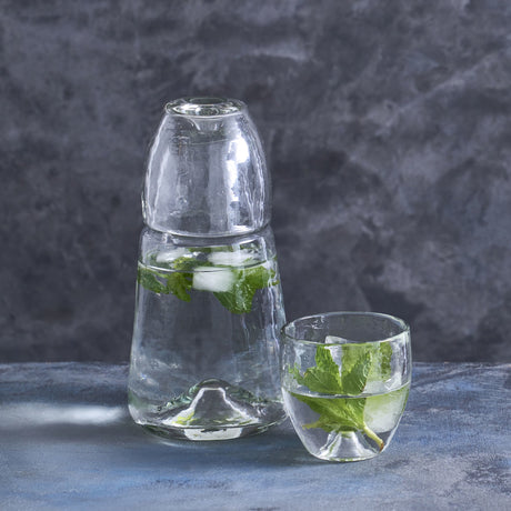 Pebbled Bedside Carafe Set - Sumiye Co
