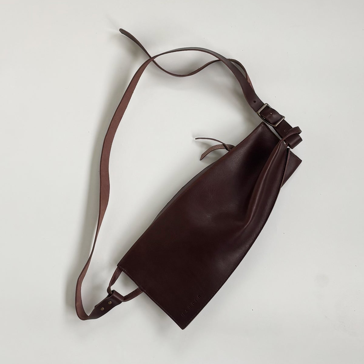 The Offset Sling Bag - Walnut
