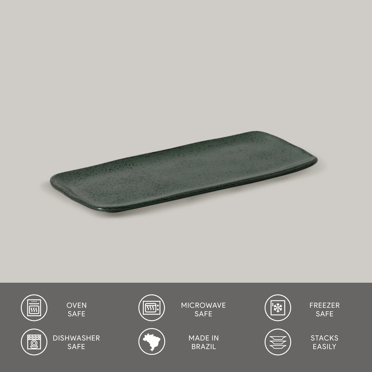 Rectangular Platter Small Set of 4